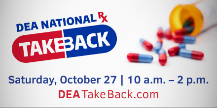 National Takeback Day National Takeback Day 2018