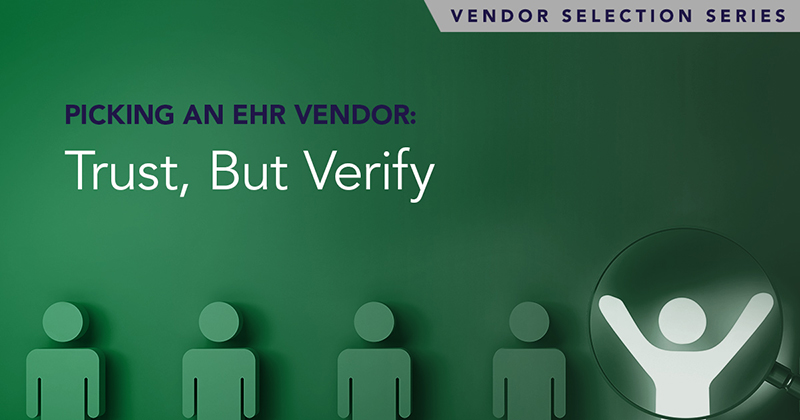 Picking EHR Vendor 4 Picking EHR vendor graphic