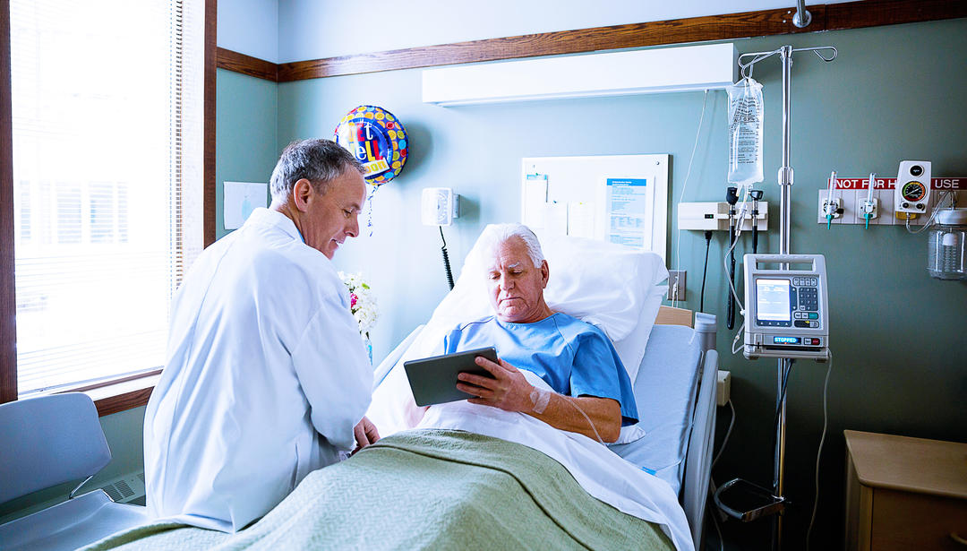 Hospital patient