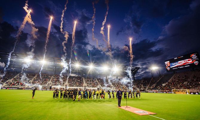 D.C. United celebrated Armed Forces Night on Wednesday, Sept. 12.