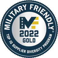 Military Friendly 2022 Top 10 Supplier Diversity Program