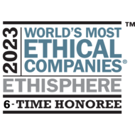2023 Worlds Most Ethical Companies 6 time honoree