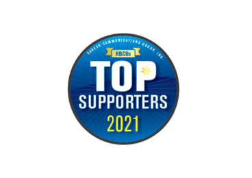 Top Supporters HBCU badge for 2021