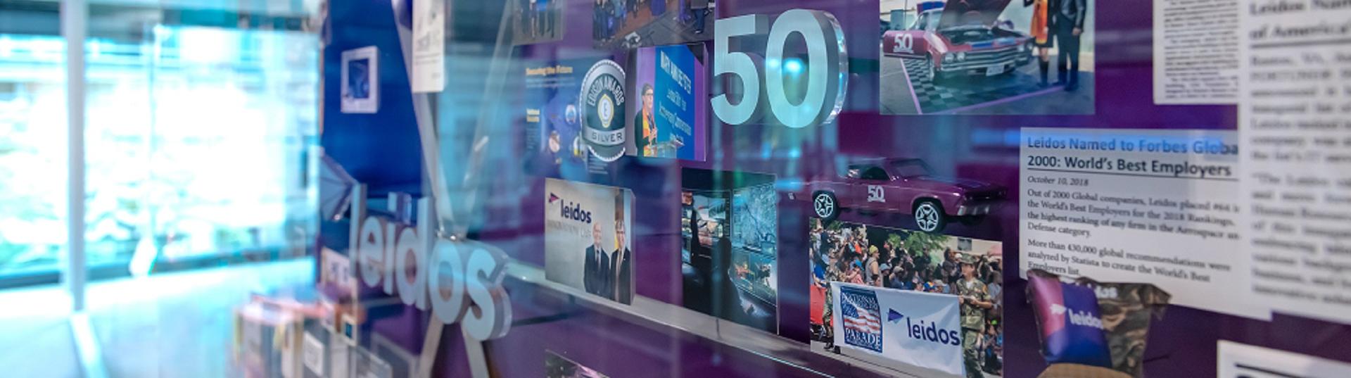 Leidos Accomplishments Wall GHQ