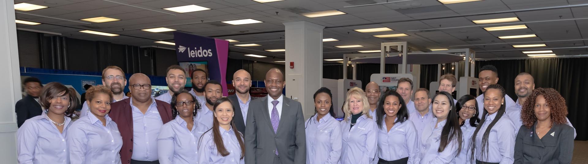 Group of Leidos Employees at Beya