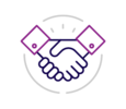 shaking hands icon