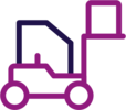ico forklift with box