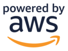 powered by AWS logo