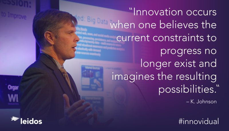 Keith Johnson is CTO and Chief Engineer for Leidos' Defense and Intelligence Group.