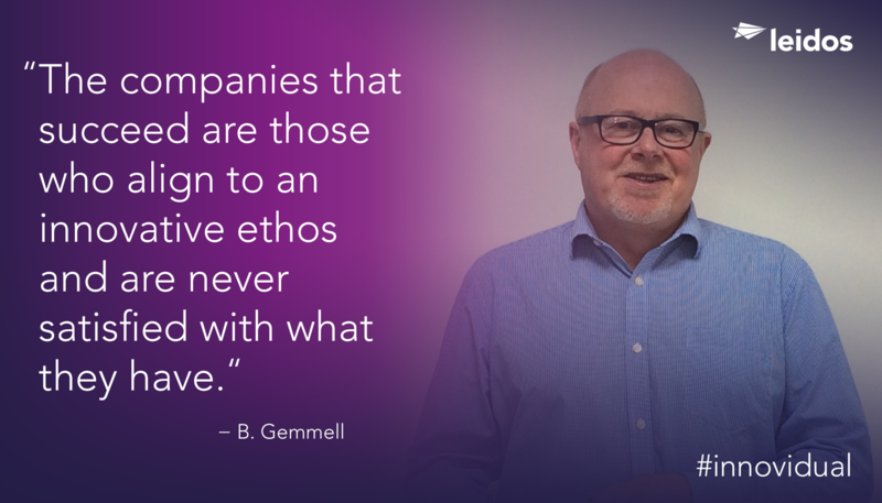 Bill Gemmell is Head of Professional Services, Public Services and Energy for Leidos UK.