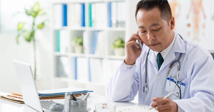 Clinical Desk with Doctor Clinical Desk with Doctor