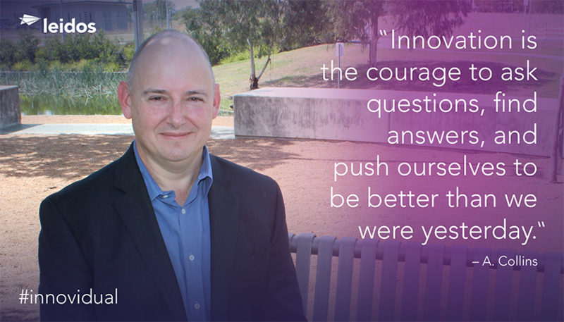 Andrew Collins is Chief Technology Officer for Leidos Australian Tax Office (ATO) Program.