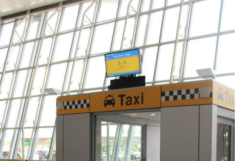Taxi queues: A common problem for airports