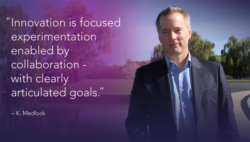 Ken Medlock is the Chief Information Architect for Leidos Australia's Data Analytics program.