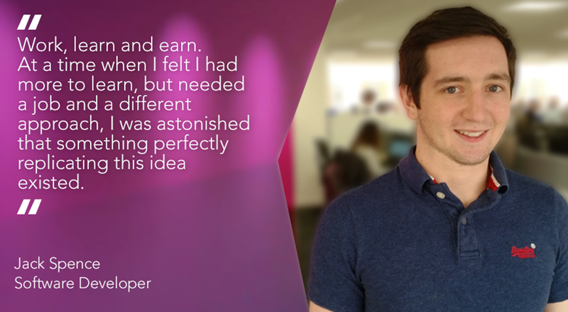 Jack Spence is a software developer in Leidos Public Services team