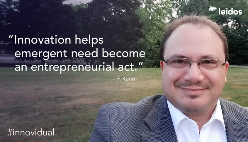 Feras Karim is a solution architect at Leidos