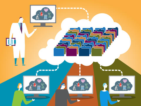 data sharing in medicine data sharing graphic