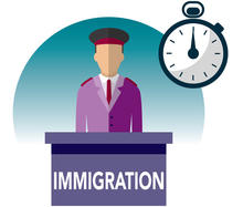 The immigration process The immigration process