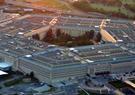 An aerial photograph of the Pentagon 