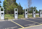Photo of EV charging stations