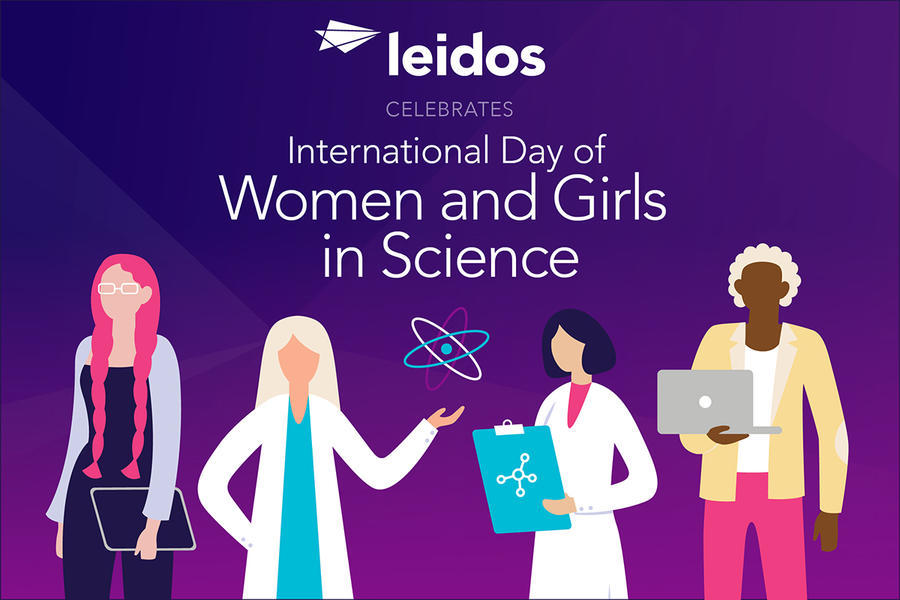 Graphic for International Day of Women and Girls in Science