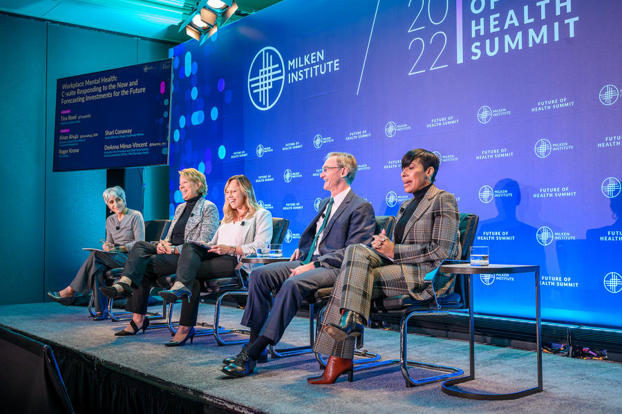 2022 Milken Health Summit panel of speakers