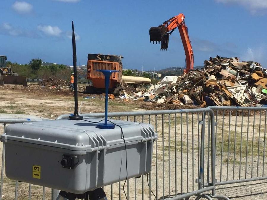 DustTrak air monitoring device