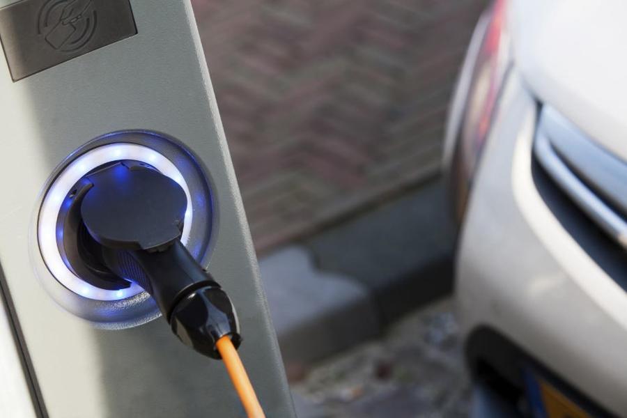 electronic vehicle charging station
