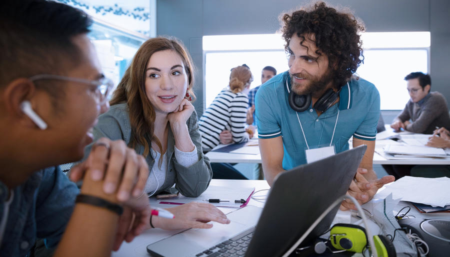 Agile software development team