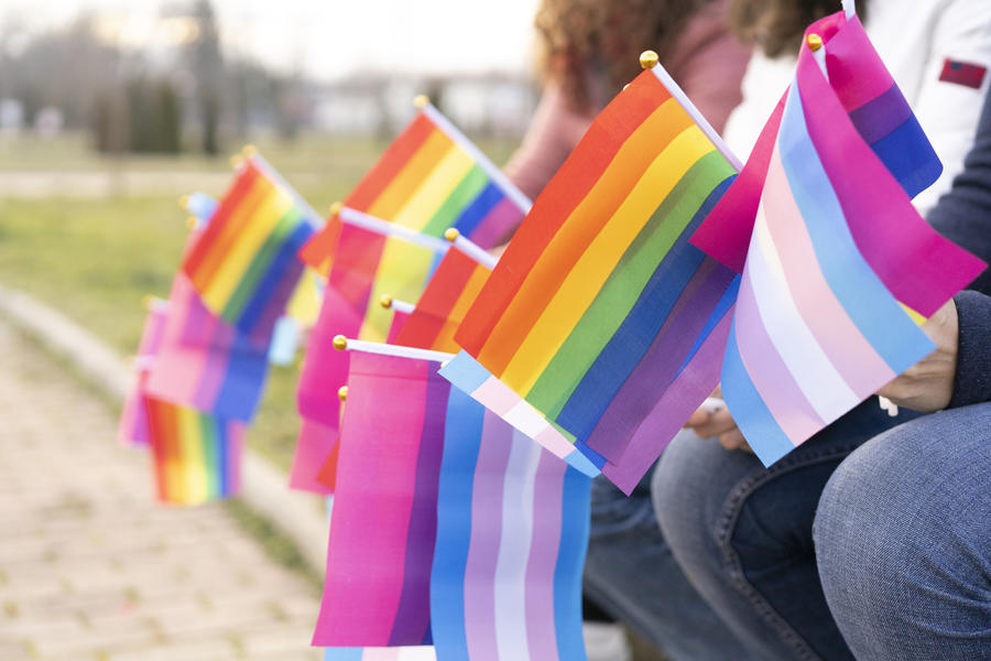 pride flags