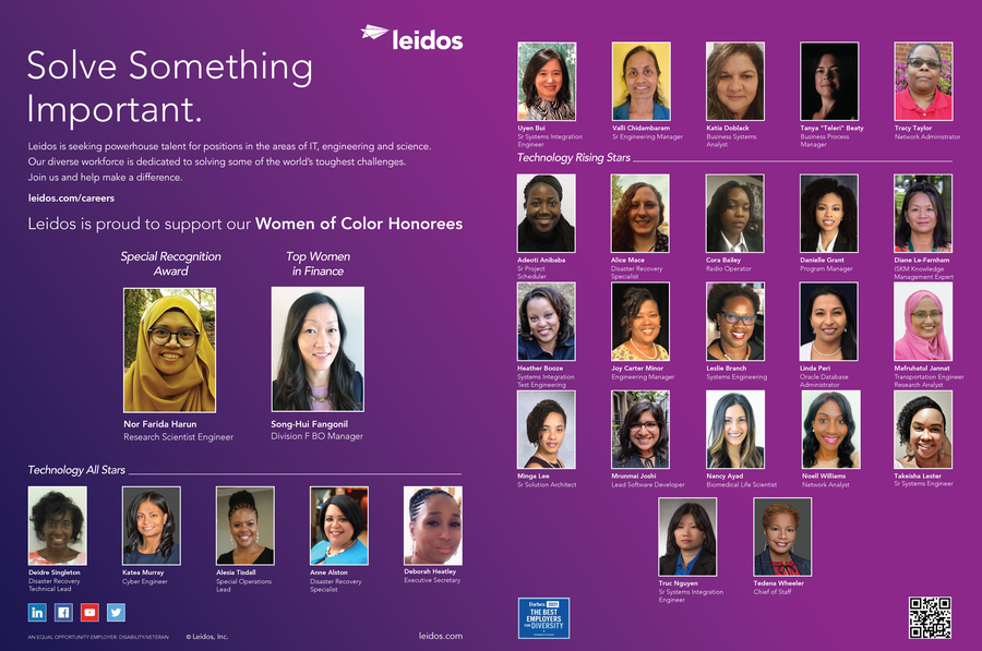women of color honorees