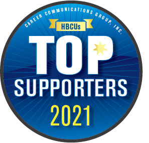 HBCU top supporters 2021 logo