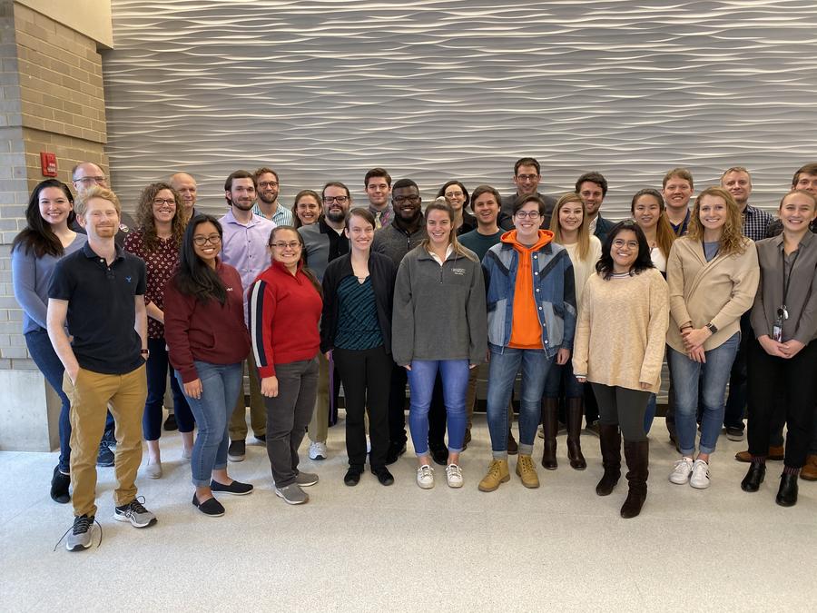 group photo of Leidos unmanned technology team
