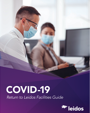Image of the COVID-19 Return to Leidos Facilities Guide