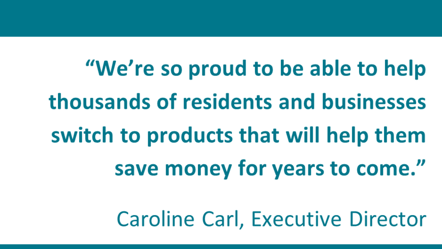 Quote from Caroline Carl, Executive Director