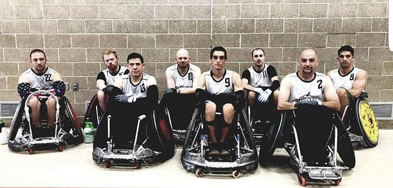 photo of Northern Virginia Mutiny wheelchair rugby team