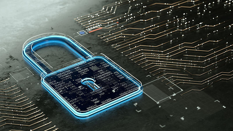 cybersecurity graphical concept