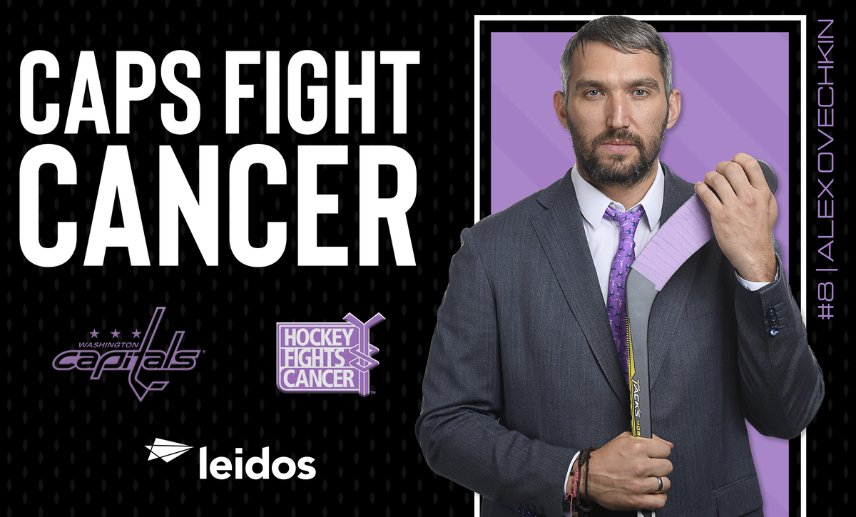 Capitals for annual Cancer campaign 