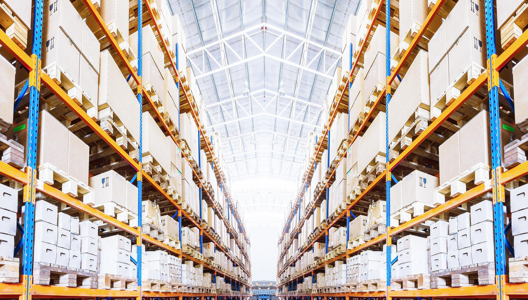 view of stock room from the ground