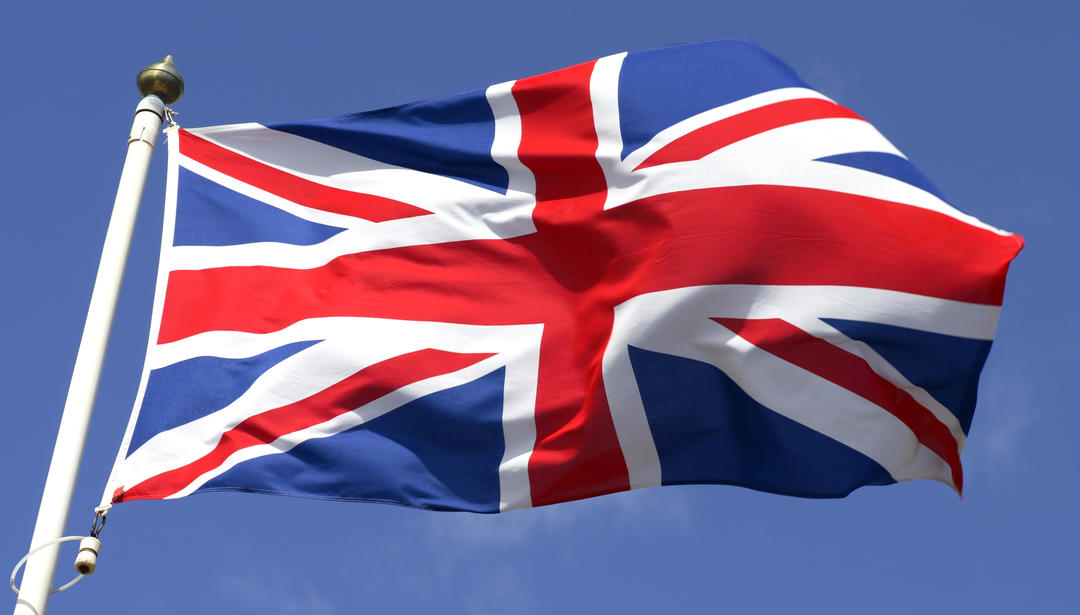 UK union jack flag