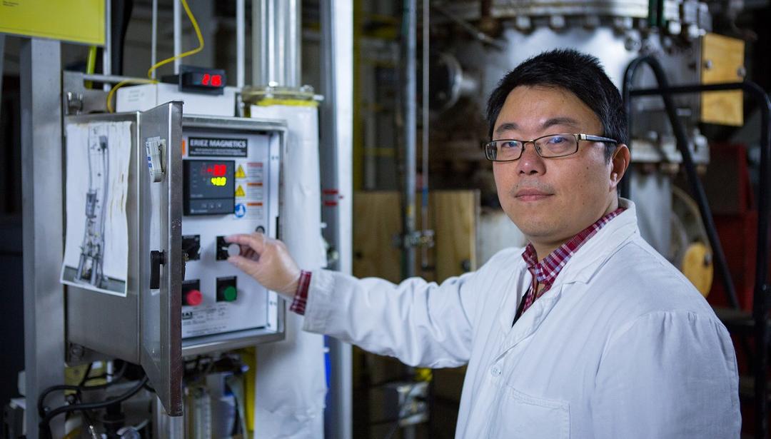 Scientist at work in the lab
