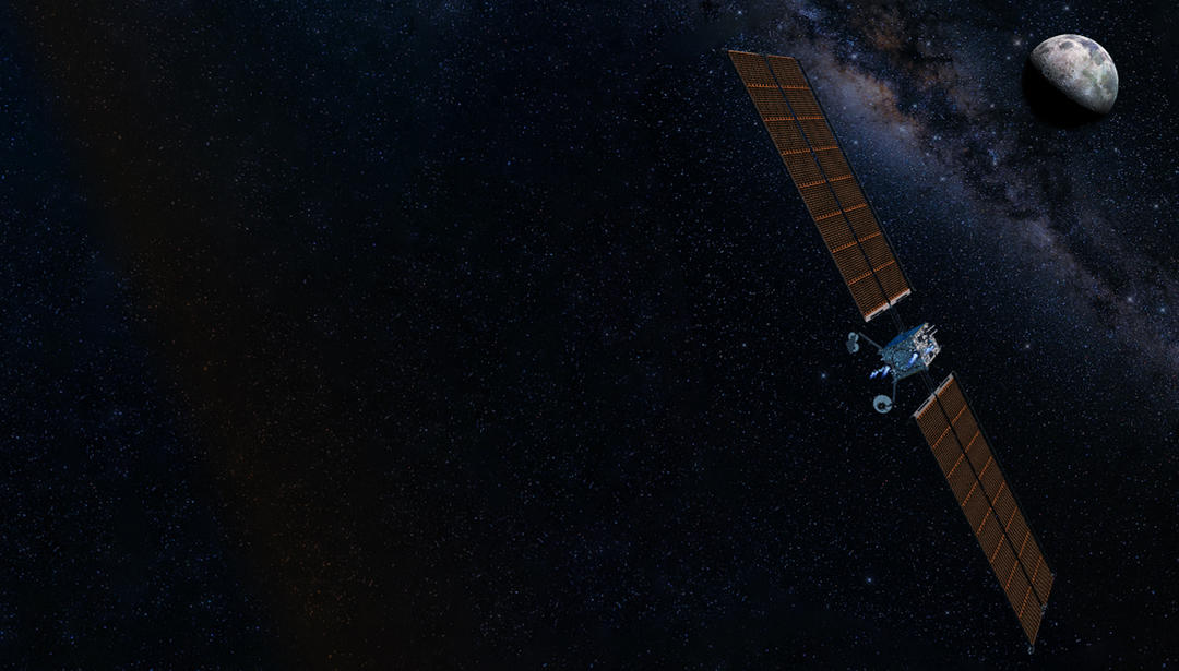 satellite in space