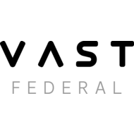 VAST Federal logo black