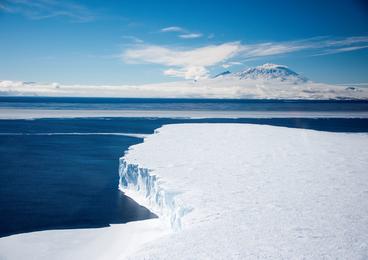 Ice sheet in Antarctica