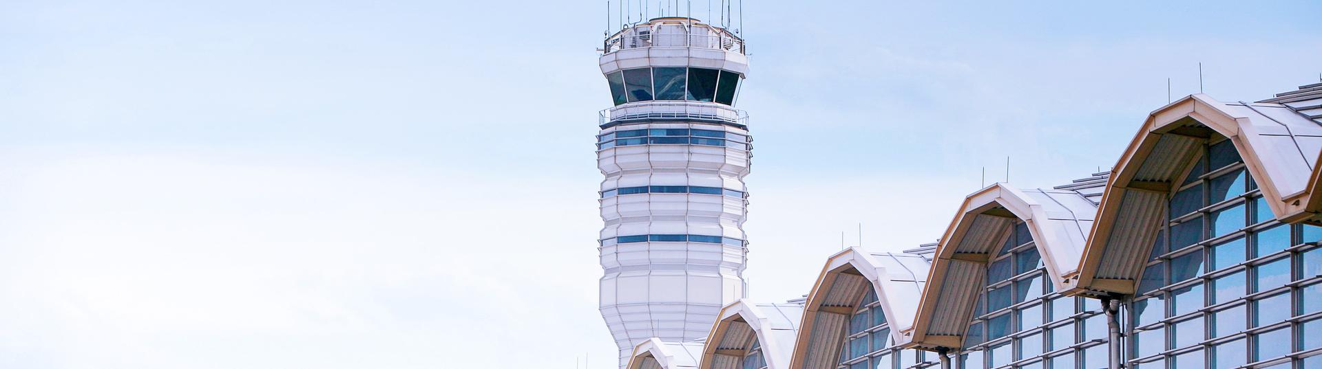 airport terminal from outside