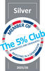 Member of the 5% Club Silver