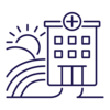 Rural health icon