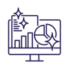 AI analytics icon
