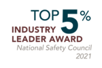 Top 5 Percent Industry Leader Award NSC