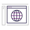 A world computer icon